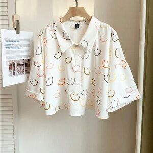 Fun Smiley Crop Top! 😃